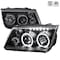 Spec-D Tuning 99-04 Volkswagen Jetta Projector Headlight Black Housing LHP-JET99JM-RS - alternate 1